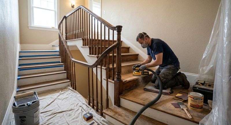 Stairs Refinishing Service