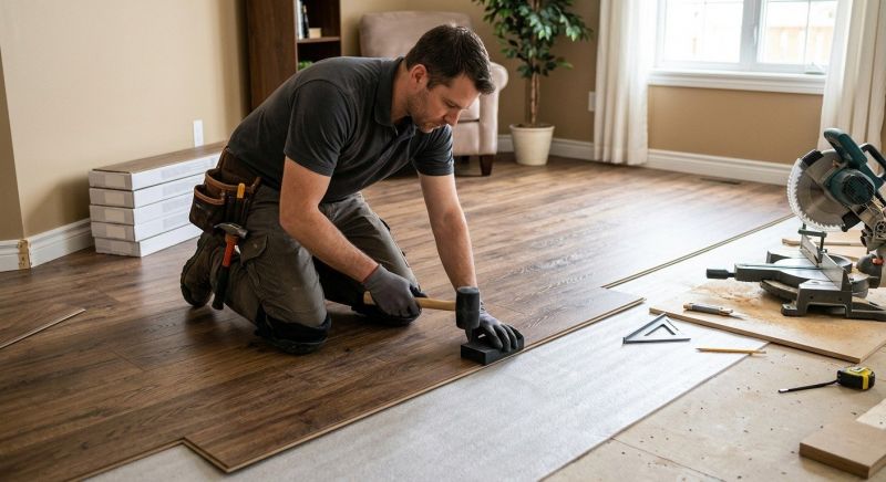 Laminate Floor Replacement in Roseville, CA