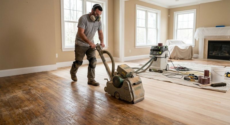 Hickory Floor Refinishing in Kansas City, KS