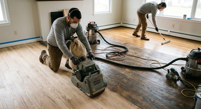 Hickory Floor Refinishing in Kansas City, KS