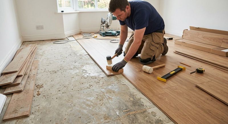 Laminate Floor Replacement in Roseville, CA