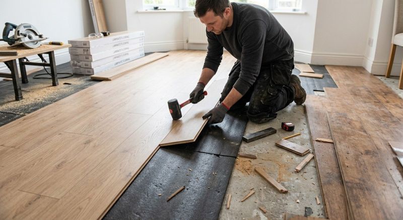 Plank Laminate Installation in Longmont, CO
