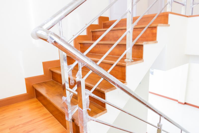 Refinished Stair Railings
