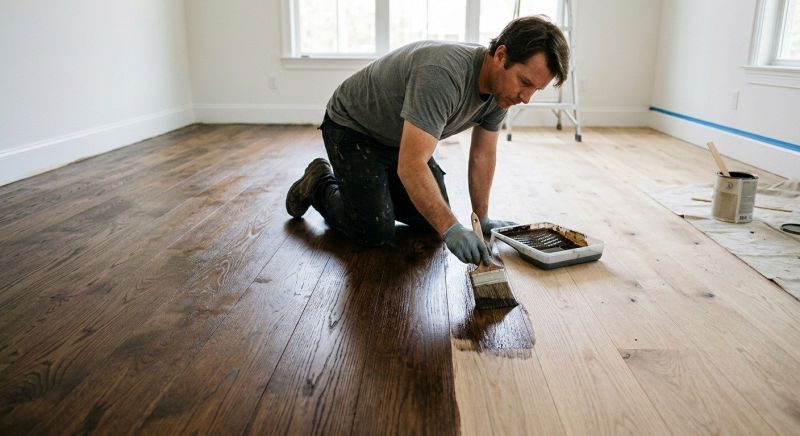 Walnut Floor Refinishing in Alpharetta, GA