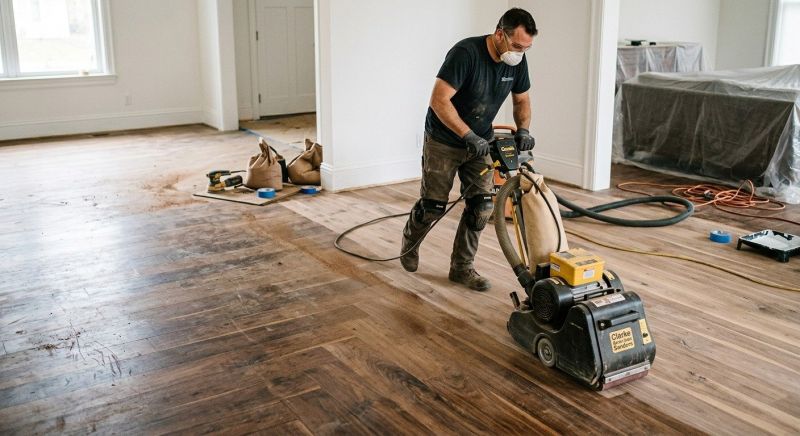 Wood Floor Refinishing in Olathe, KS